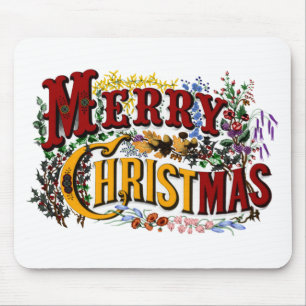 Tapis De Souris Joyeux Noël Mousepad