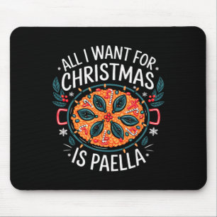 Tapis De Souris Joyeux Noël Tout Ce Que Je Veux Pour Noël Paella M