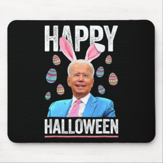 Tapis De Souris Joyeux Oeufs Biden Bunny Halloween Fun Biden Pour