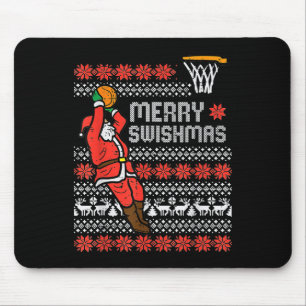 Tapis De Souris Joyeux Swishmas Vilain Sweat de Noël Bysketll Paj