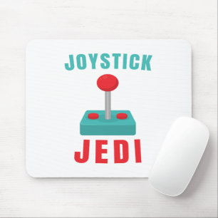 Tapis De Souris Joystick Jedi Drôle Papa Joueur Rétro