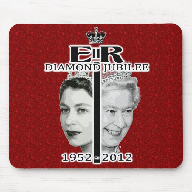 Tapis De Souris Jubilé de diamant (Devant)