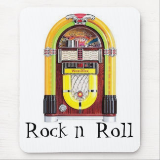 Tapis De Souris juke-box, petit pain de la roche n