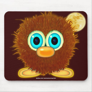 Tapis De Souris Jumelez la mignonne Beurre et Lune, Enfants Mousep