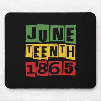 Tapis De Souris Juneteenth Celebrate Black Freedom 1865 History Mo