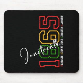 Tapis De Souris Juneteenth Shirts Women Men African American Junet
