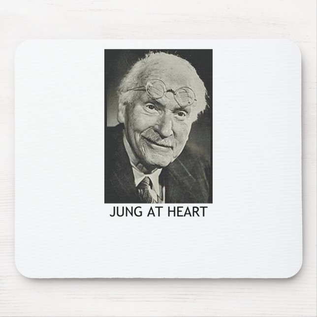 Tapis De Souris Jung au coeur (Devant)