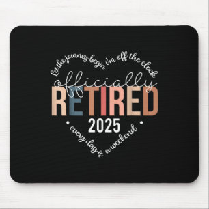 Tapis De Souris Jupe Coeur Officiellement Retraitée 2025 Pour Femm