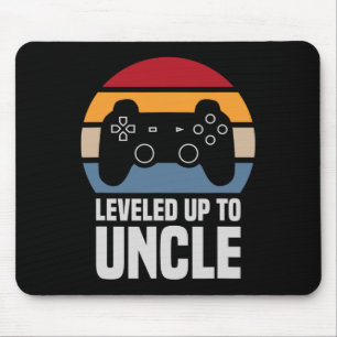 Tapis De Souris Jusqu'À Oncle Gift Gamer Jeu Grossesse De Jeu