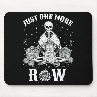 Tapis De Souris Just One More Row Crochet Skeleton Crocheting Knit