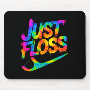 Tapis De Souris Juste Fil Interdental Drôle Hygiéniste Dentaire RD
