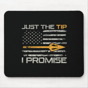 Tapis De Souris Juste Le Conseil Je Promis - Drôle Chasseur de Bow