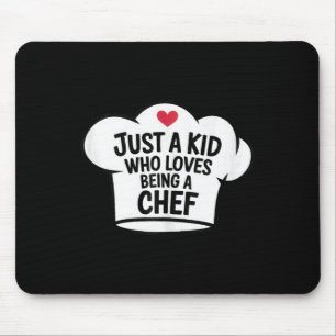 Tapis De Souris Juste Un Enfant Qui Aime Être Chef Cool Cuisine Am