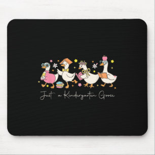 Tapis De Souris Juste Un Jardin D'Enfants Goose Retour À L'École P