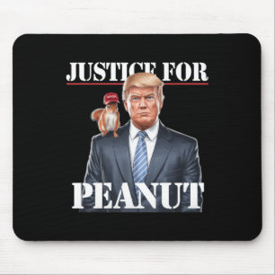 Tapis De Souris Justice Pour L'Arachide L'Écureuil - Noël Noël S