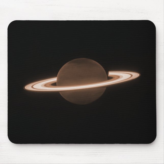 Tapis De Souris JWST James Webb télescope spatial Saturn Infraroug (Devant)