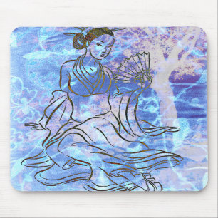 Tapis De Souris Kabuki japonais Courtesy Fine Art Print Mousepad