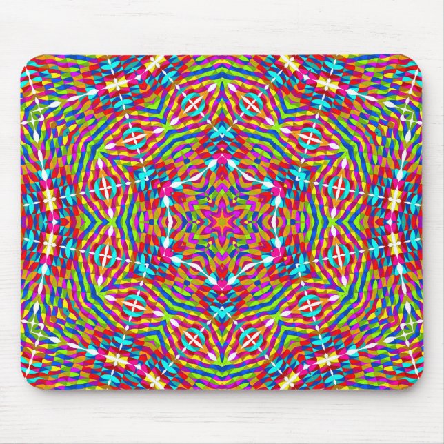 Tapis De Souris Kaleidoscope (Devant)