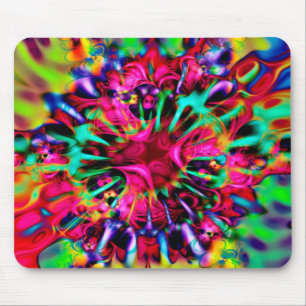 Tapis De Souris Kaleidoscope Apophysis Art Fractal - I