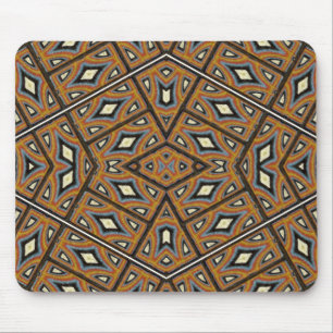 Tapis De Souris Kaléidoscope de briques africaines