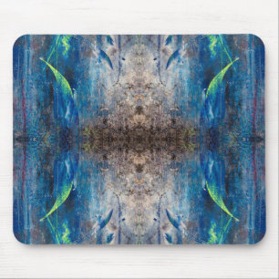 Tapis De Souris Kaléidoscope joue un mandala légèrement abstrait