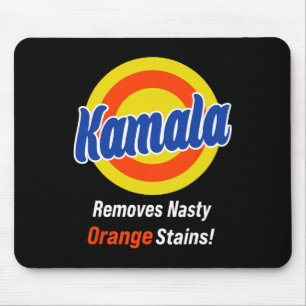 Tapis De Souris Kamala 2024 supprime les voix Nasty Orange
