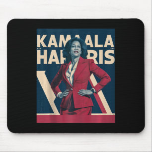 Tapis De Souris Kamala Harris 2024 - Conception À La Tête Avec For