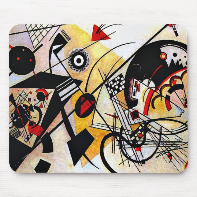 Tapis De Souris Kandinsky - Ligne de transit (Devant)