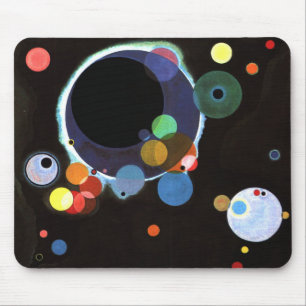 Tapis De Souris Kandinsky - Plusieurs cercles