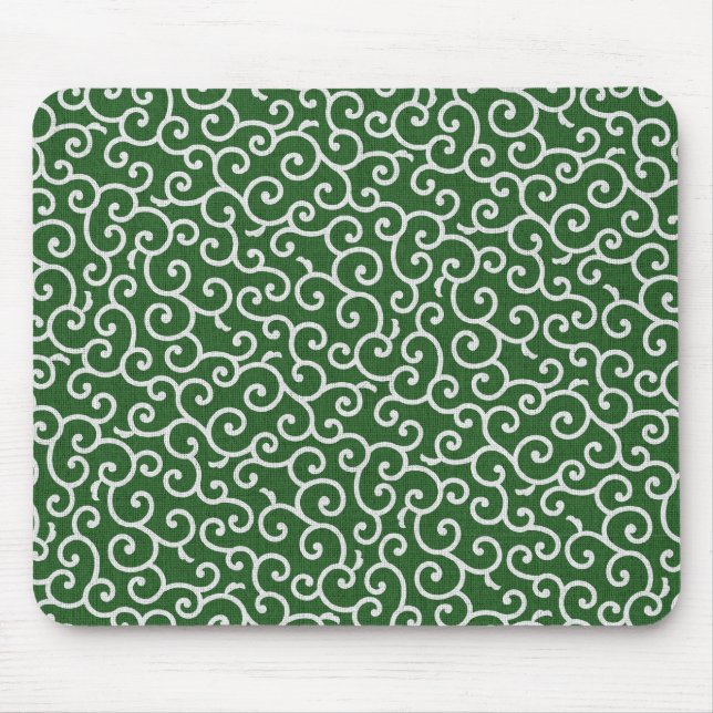 Tapis De Souris KARAKUSA - Mouse pad with arabesque　唐草文様-マウスパッド (Devant)