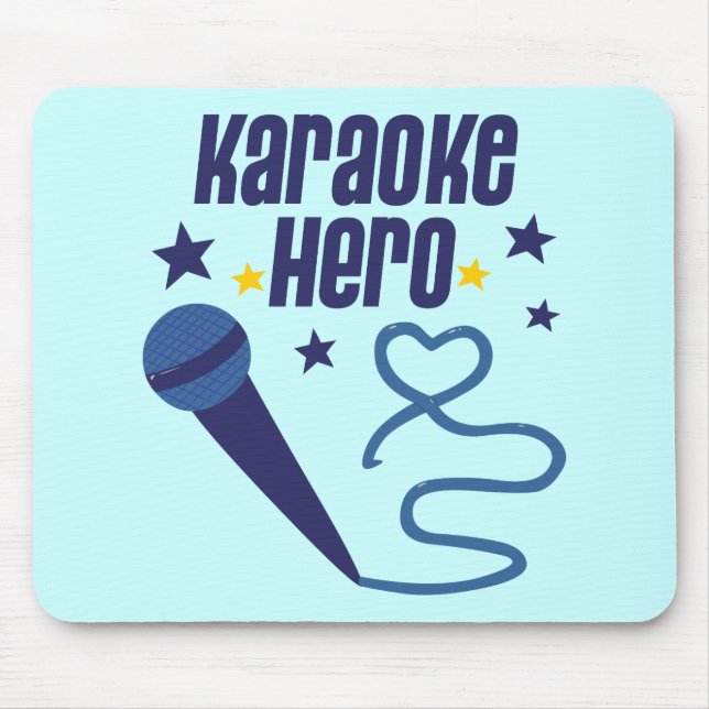 Tapis De Souris Karaoke Hero (Devant)