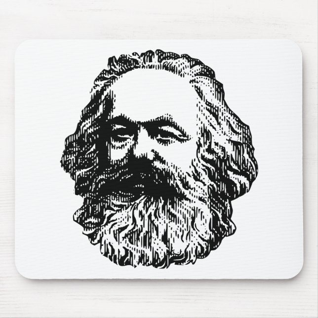 Tapis De Souris Karl Marx -4jtd4 (Devant)