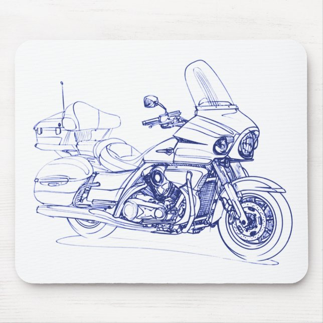Tapis De Souris Kaw Vulcan 1700 Voyager 2011 (Devant)