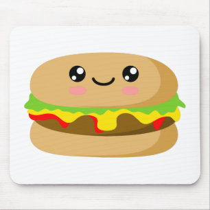 Tapis De Souris Kawaii Burger