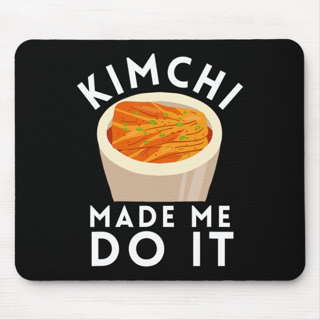 Tapis De Souris Kbbq Korean Bbq Kimchi Ramen (Devant)