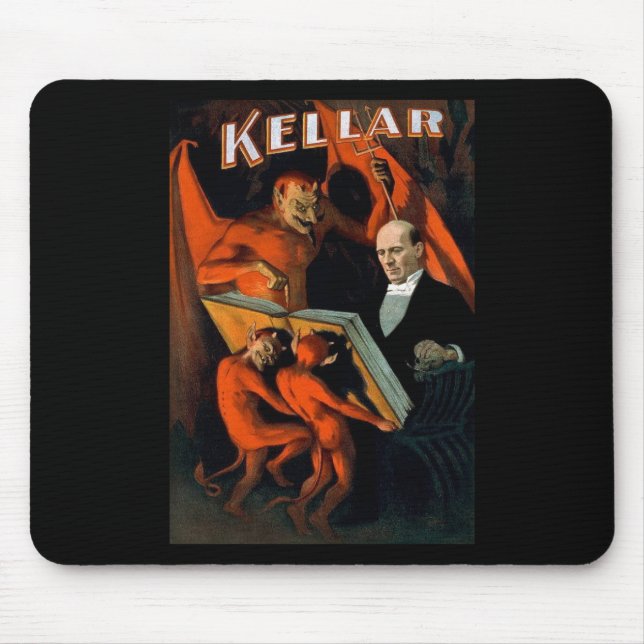Tapis De Souris Kellar la magie de cru de magicien (Devant)