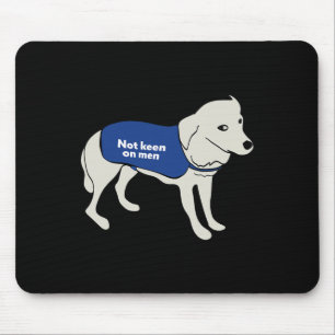 Tapis De Souris Keon Homme Chien Portant Une Veste De Gilet D'Aver