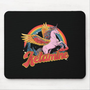 Tapis De Souris Kétamine Humoristique Cheval Urgence Drôle Santé M