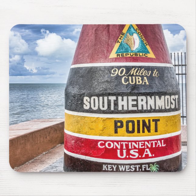 Tapis De Souris Key West la Floride Mousepad (Devant)