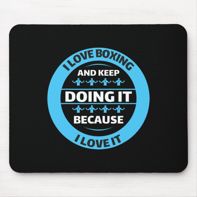 Tapis De Souris Kickboxing Muay Thai Boxing _2  (Devant)