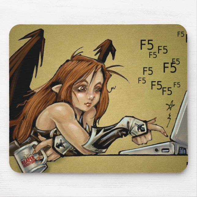Tapis De Souris Kickstarter F cinq Sophie (Devant)