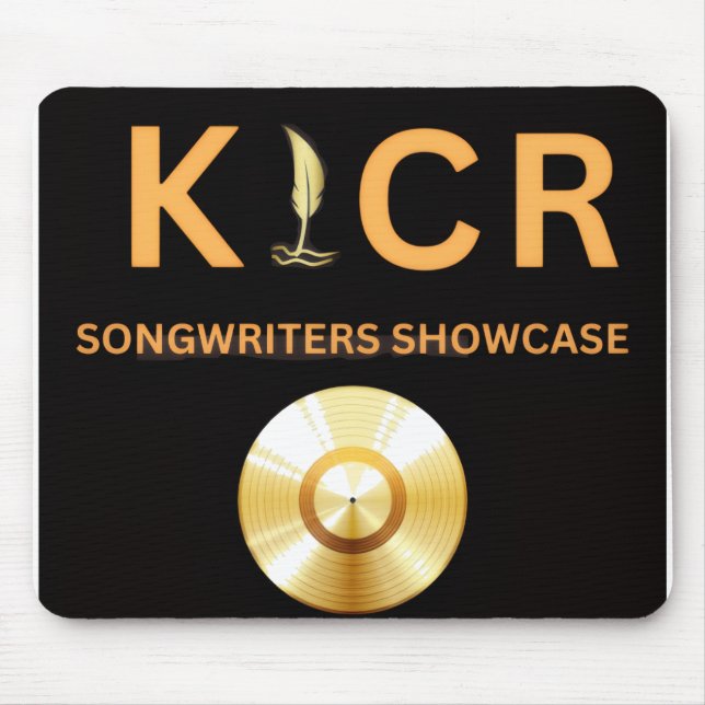 Tapis De Souris KICR Songwriters Showcase Mousepad (Devant)