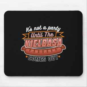 Tapis De Souris Kielbasa Pologne Viande Saucisson Nourriture Lover