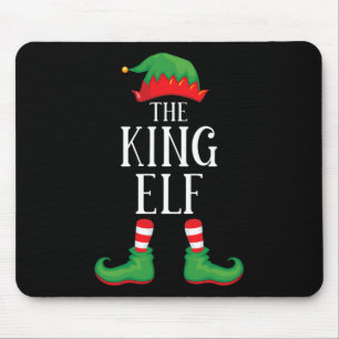 Tapis De Souris King Elf Matching Group Xmas Funny Family Christma