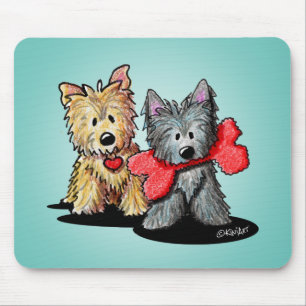 Tapis De Souris KiniArt Cairn Duo Mousepad