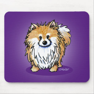 Tapis de souris KiniArt Pomeranian