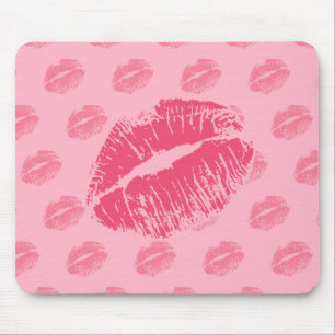 Tapis De Souris Kiss rose