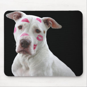 Tapis De Souris Kissable Pitbull Mousepad
