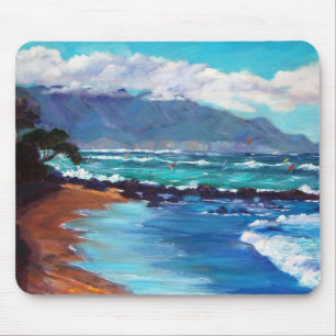 Tapis De Souris Kitesailing chez "Sprecks", Maui