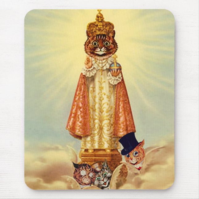 Tapis De Souris Kitty de Prague Mousepad (Devant)